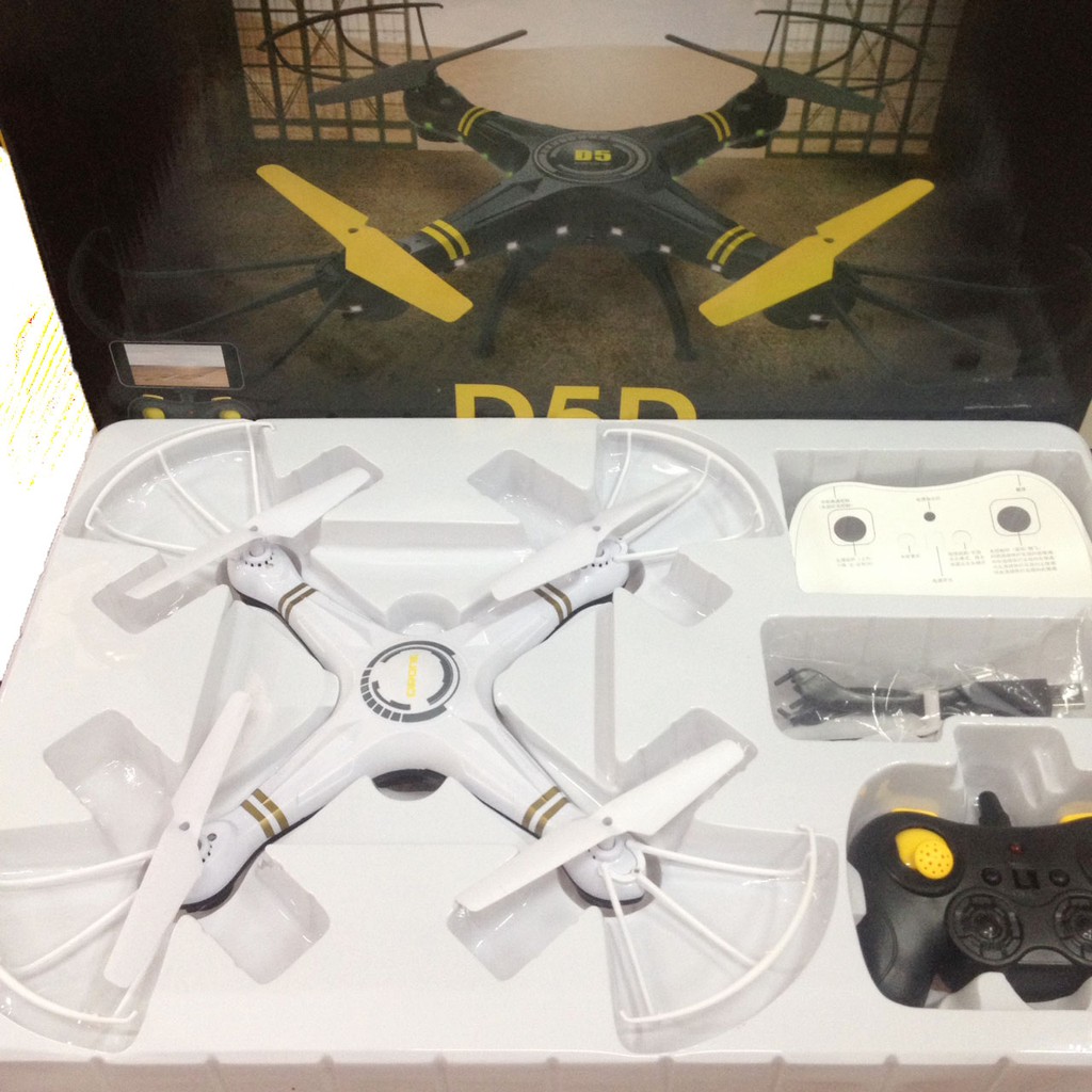 Máy Bay Điều Khiển Từ Xa UFO Quadcopter 4 Cánh D5D