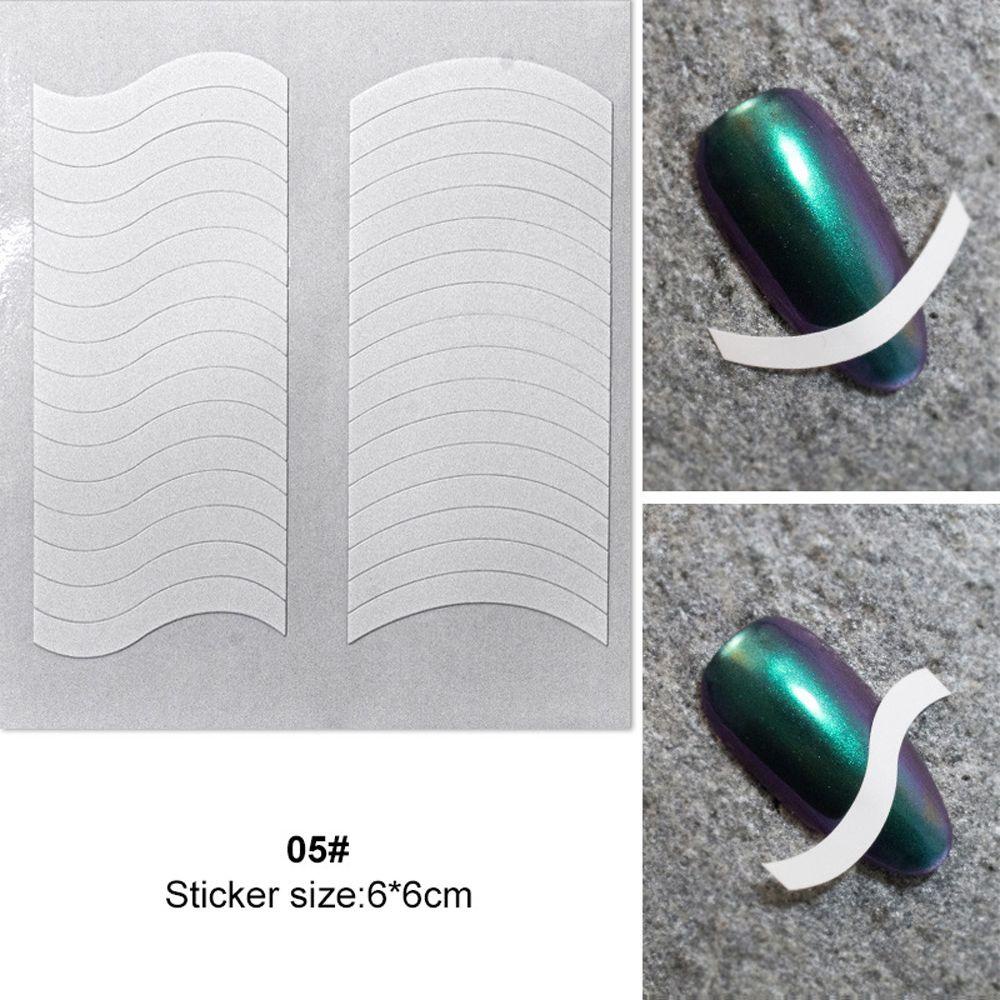 Set 10 Tờ Nhãn Dán Tạo Kiểu Móng Tay DIY Chuyên Nghiệp