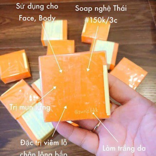 Lố 12 cục Xà phòng nghệ thái lan