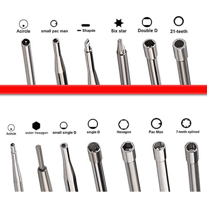 Set 13 Dụng Cụ Điều Chỉnh Bộ Chế Hòa Khí 2 Trục Cho Máy Cắt Cỏ STIHL Echo