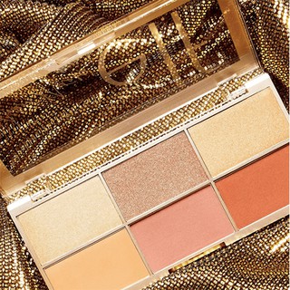Bảng Highlight + má hồng e.l.f 6 ô