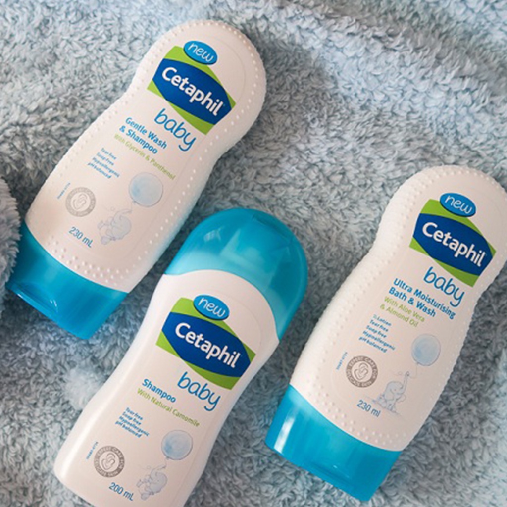 Sữa Tắm Gội Toàn Thân Cho Bé Cetaphil Baby Wash &amp; Shampoo