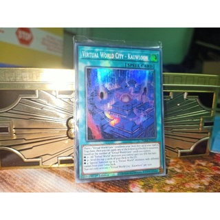 [KN yugioh shop] thẻ bài: Virtual World City - Kauwloon - PHRA-EN055 - Super Rare 1st Edition