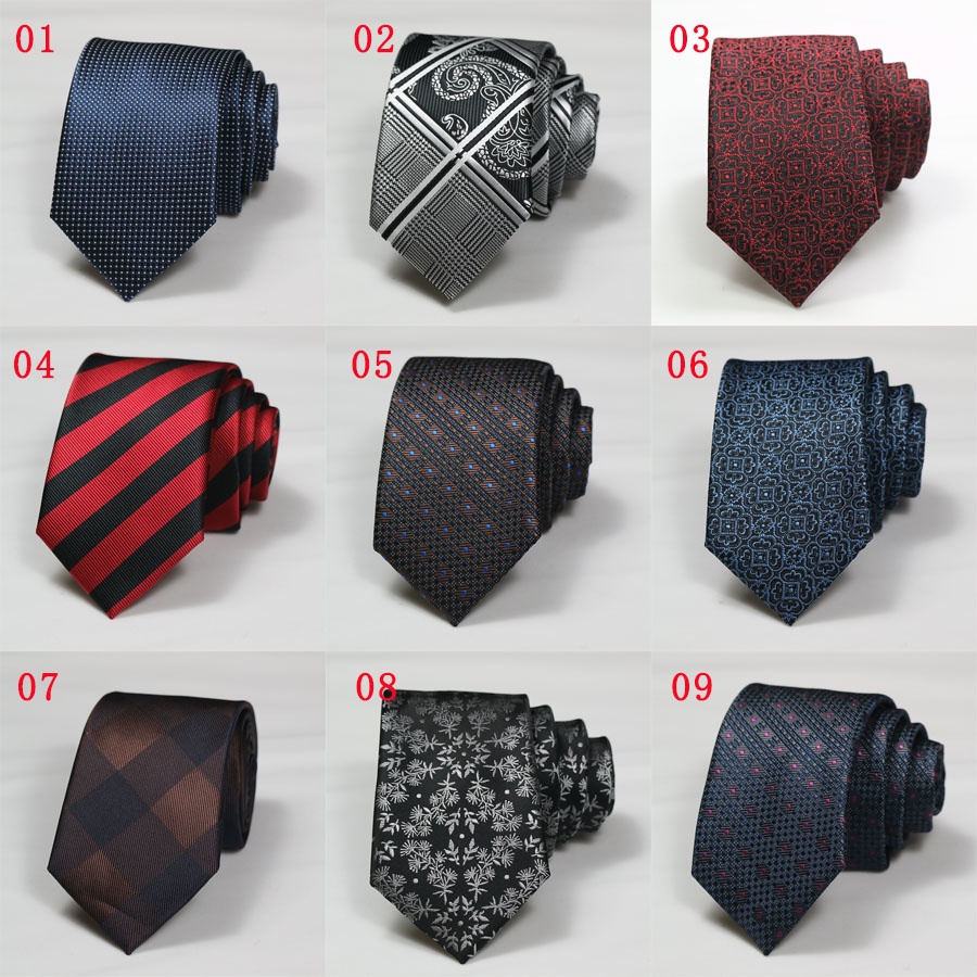 Cà Vạt Chấm Bi 7CM Thời Trang Lịch Lãm Cho Nam