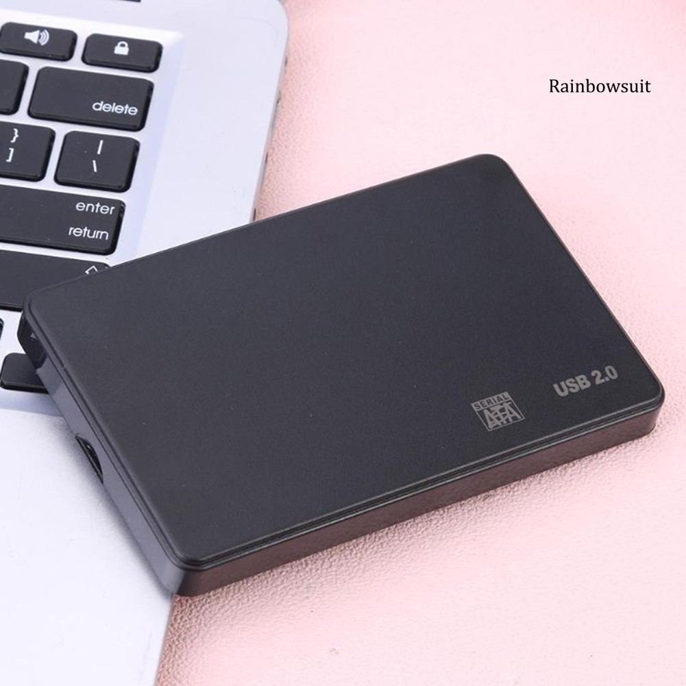 Hộp Đựng Ổ Cứng Ngoài Usb 2.0 2.5inch Sata Hdd Ssd Tiện Dụng