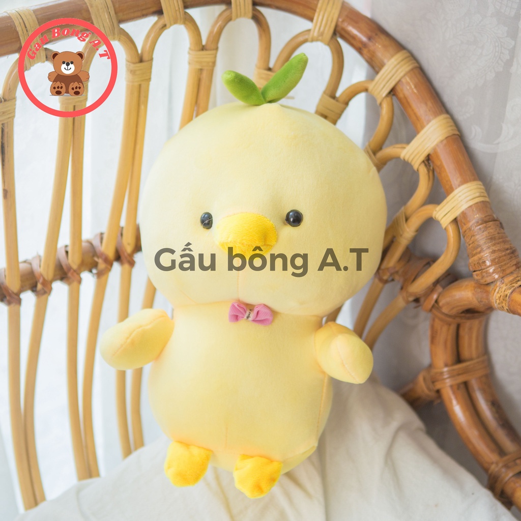 Gấu Bông, Thú Nhồi Bông Hình Gà vàng dễ thương, đáng yêu size 40cm