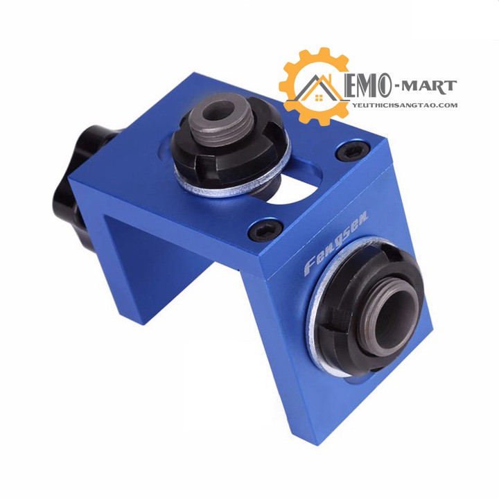 ⚡️𝐅𝐑𝐄𝐄 𝐒𝐇𝐈𝐏⚡️ Bộ cữ khoan ốc cam, chốt gỗ 3 in 1 cao cấp ⚡️ Thép không rỉ - Hợp kim Aluminium cao cấp