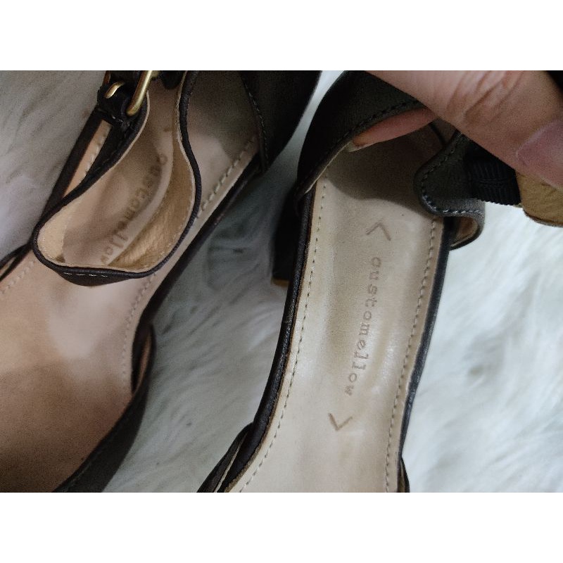 Giày cao gót da thật size 36,5