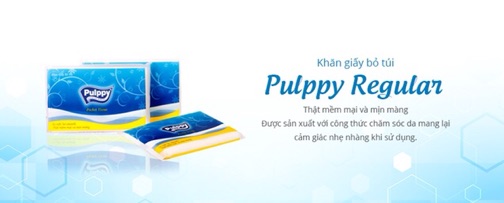 Combo 4 bịch khăn giấy bỏ túi Pulppy (6 gói lẻ/bịch)