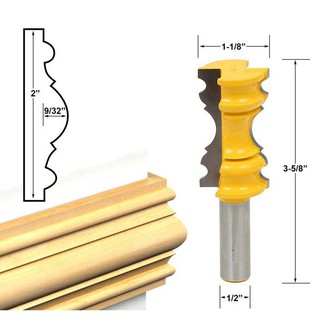Mũi phay gỗ chỉ khung tranh cốt 12.7mm