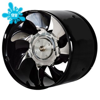 Quạt hút bụi kim loại tốc độ cao 220V 6inch tiện lợi dành cho nhà bếp/ nhà vệ sinh