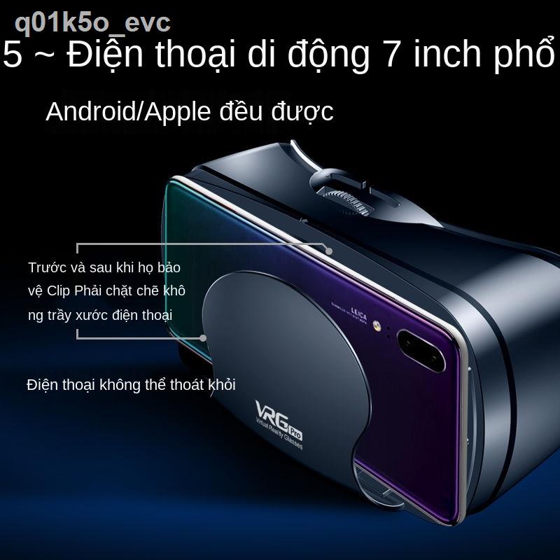 ✈✥☸Kính VR điện thoại di động chuyên dụng màn hình lớn OPPO Xiaomi 9 Apple XR Huawei p30 game tay cầm ảo kính 3d