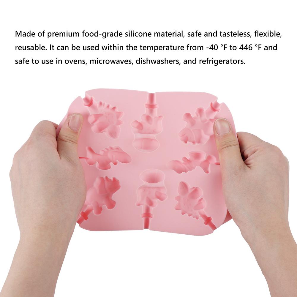 FAY Khuôn Silicone Làm Kẹo Mút Trang Trí Bánh