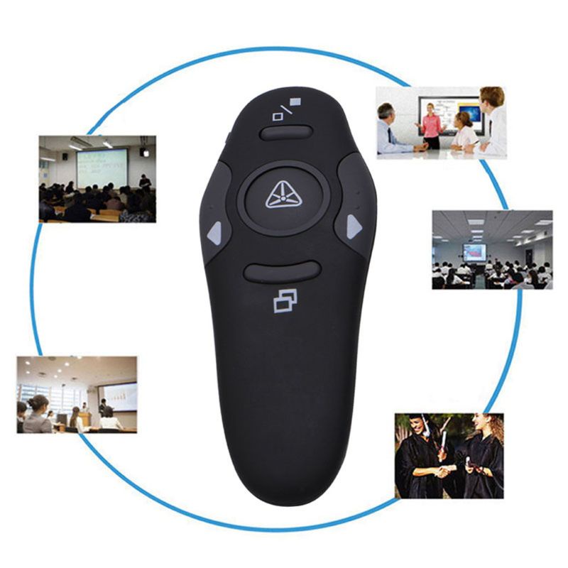 Rx Bút Laze Trình Chiếu Không Dây 2.4g Rf