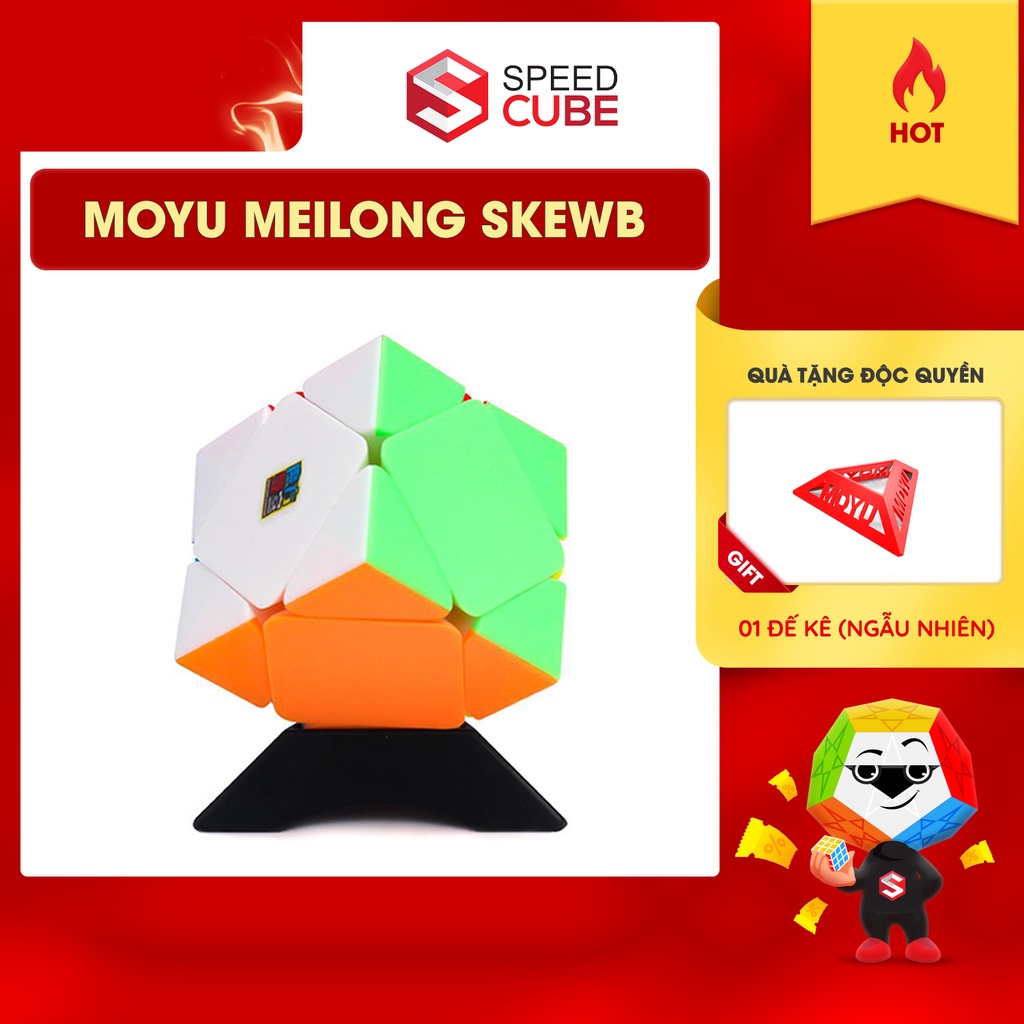 Rubik Skewb Stickerless MoYu MeiLong MFJS Biến Thể - Shop Speed Cube