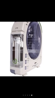 Quạt sạc kentom đa chức năng 9200-2 bình