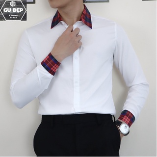 ÁO SƠ MI LỤA TAY DÀI - GDSM09