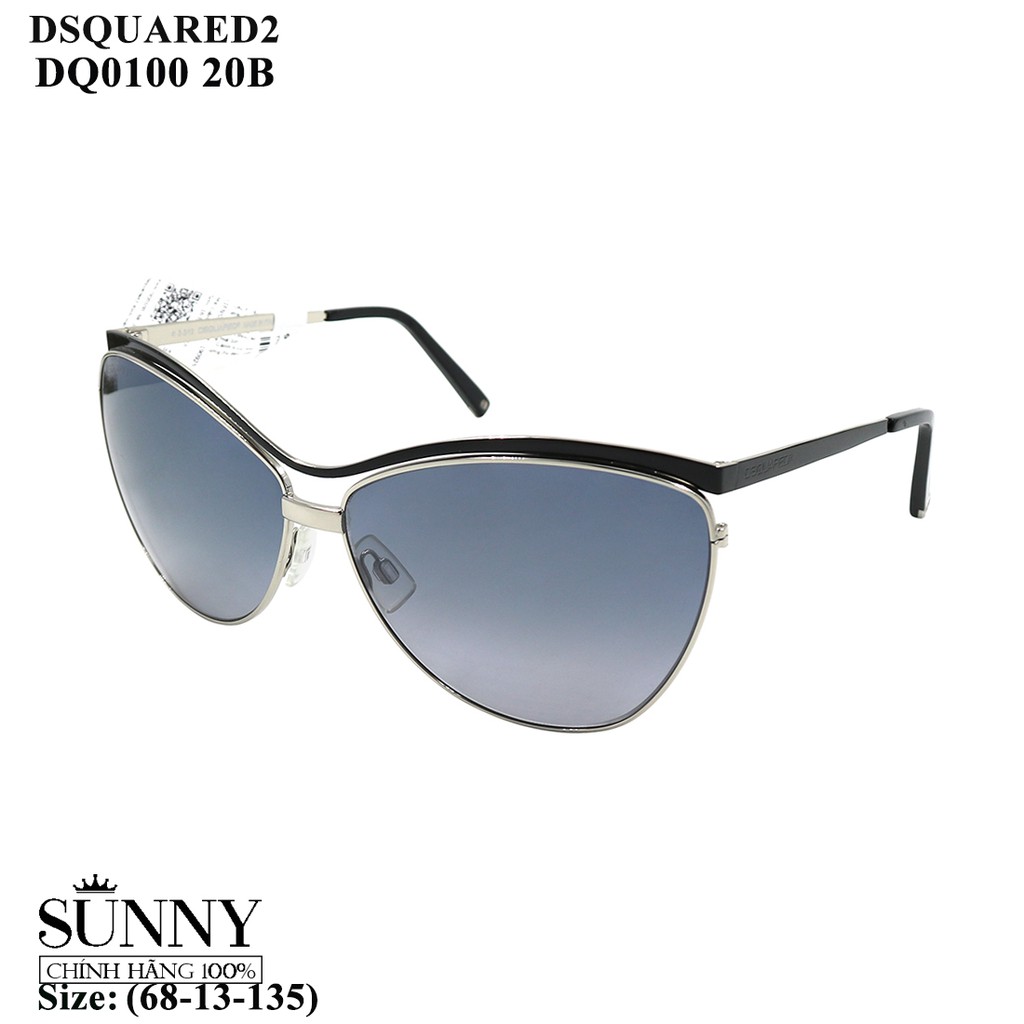 (Hàng chính hãng) Kính mát nam nữ Dsquared2 DQ0100 màu sắc thời trang