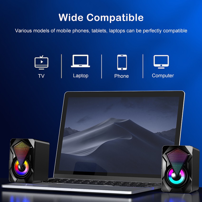 Loa Wiresto Chơi Game USB Dành Cho Máy Tính PC | BigBuy360 - bigbuy360.vn