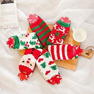 Tất vớ Giáng Sinh - Set Noel truyền thống chất liệu len dày cực ấm và êm