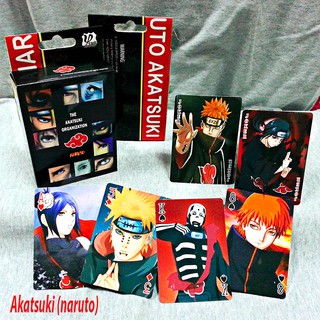 Bộ Bài Tây Naruto Akatsuki 52-54 Lá Dễ Thương manga anime