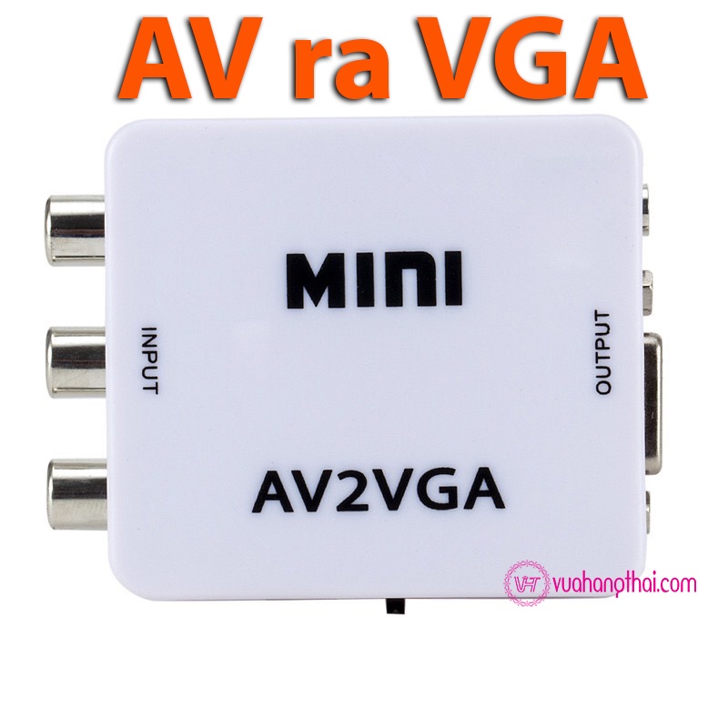 Bộ chuyển đổi AV sang VGA, chuyển tín hiệu AV to VGA