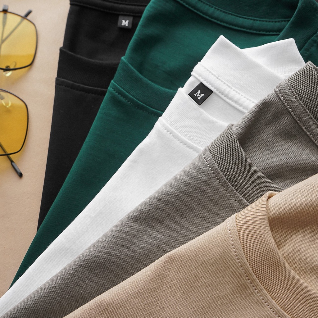 [bigsize] Áo thun cotton trơn unisex form đẹp bigsize 50-130kg bigsize nam