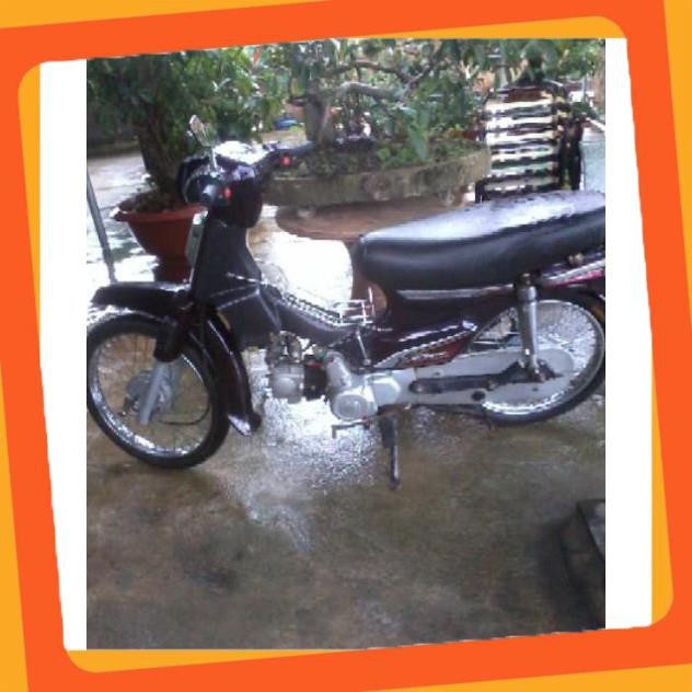 Yếm cắt xe dream đen trắng