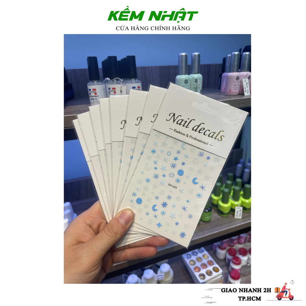 Sticker Dán Móng Noel