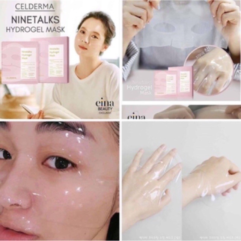 MẶT NẠ GEL THẠCH SINH HỌC 𝐂𝐄𝐋𝐃𝐄𝐑𝐌𝐀 𝐍𝐈𝐍𝐄𝐓𝐀𝐋𝐊𝐒 𝐇𝐘𝐃𝐑𝐎𝐆𝐄𝐋 𝐌𝐀𝐒𝐊