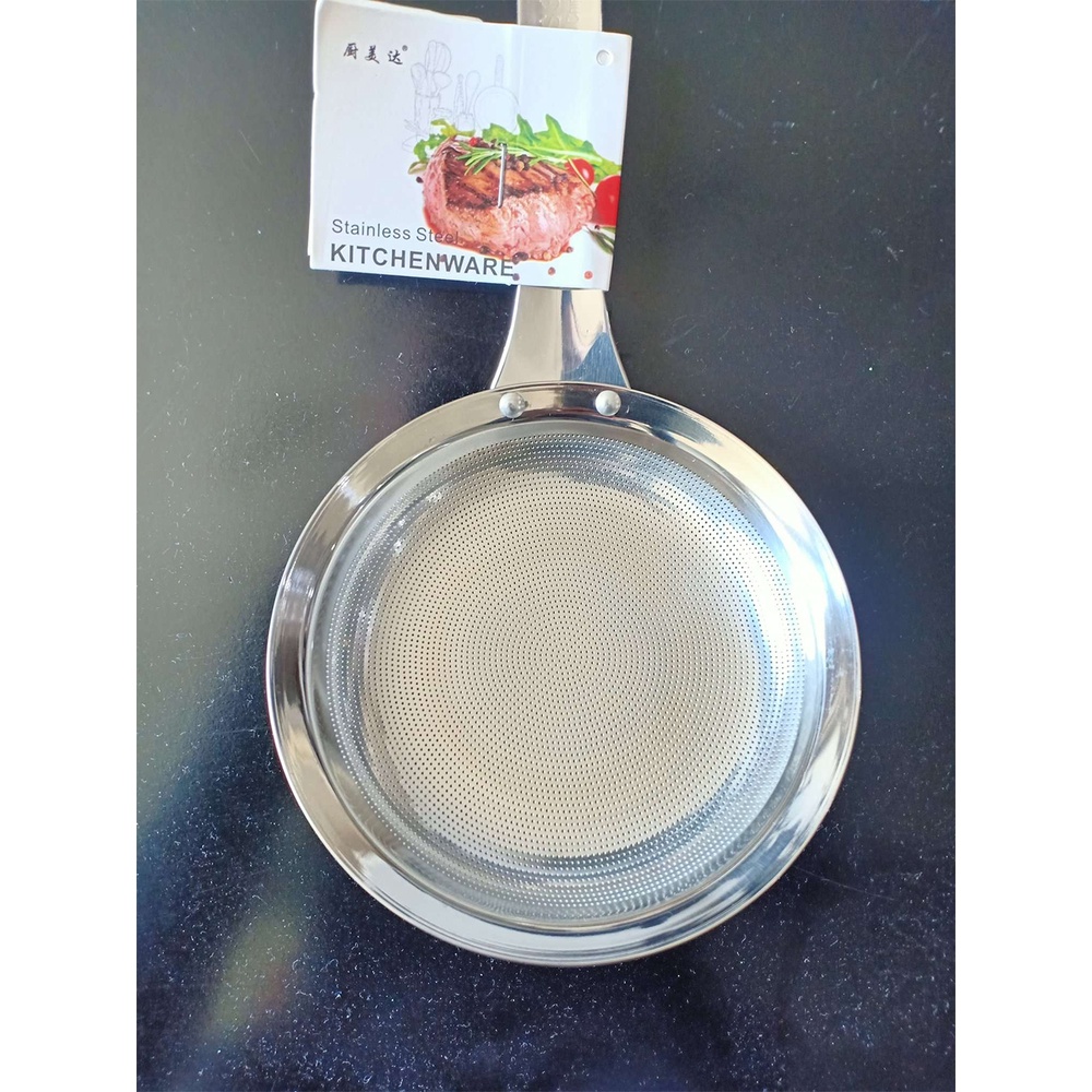(CAO CẤP) Muôi Thủng Ăn Lẩu INOX 304 - Muỗng Ăn Lẩu Hàng Siêu Thị Đẹp - Vợt Đồ Chiên Tay Cầm Dày Dặn Chắc Chắn