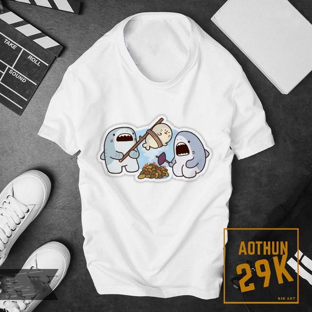 ALBUM 1029 - ÁO THUN UNISEX CÁ MẬP NHẬT BẢN SIÊU CƯNG