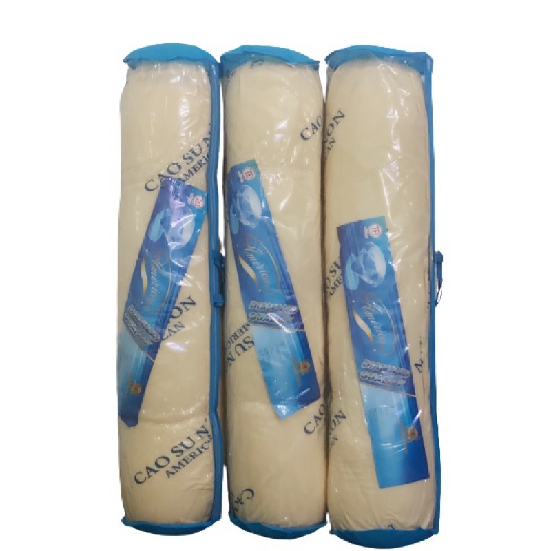 RUỘT GỐI ÔM CAO SU SIÊU ÊM 30X100CM