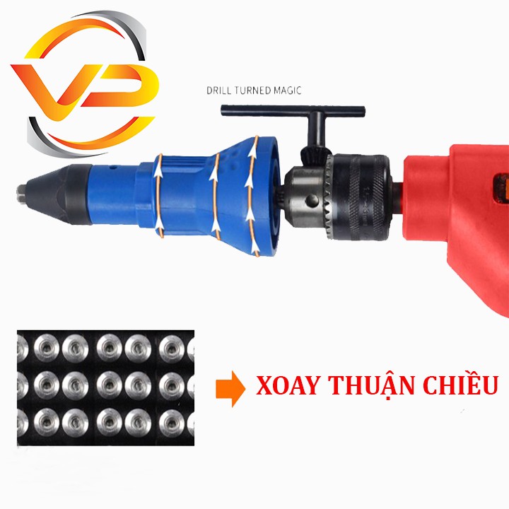 BỘ RÚT RIVE NHÔM + INOX (RÚT ĐINH TÁN)