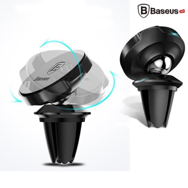 Đế giữ điện thoại Nam Châm Baseus 360 -Magnetic Air Vent Car Mount-BH 6 THÁNG