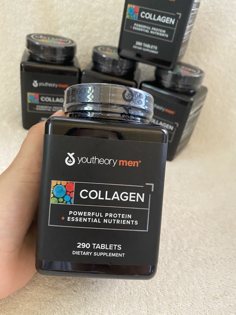 Viên uống Youtheory Collagen Advanced Men 290 viên/390 viên.