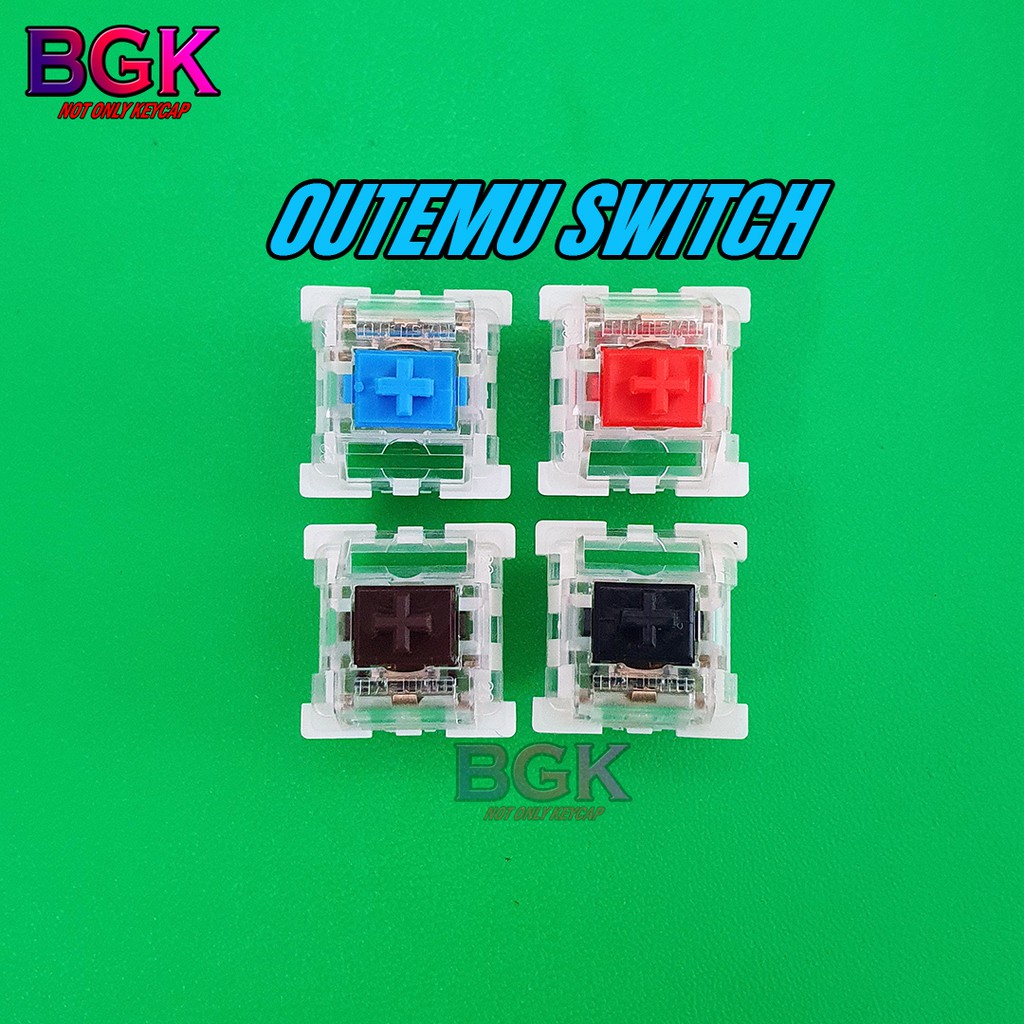 Switch Lẻ Outemu Red, Blue, Brown và Black Switch Thay thế bàn phím cơ