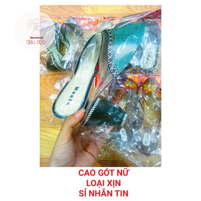 Giày Dép Nữ Các Loại Vàng Mã - Đồ Cúng