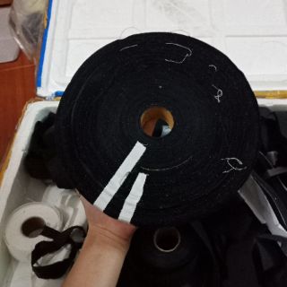 Keo ủi lưng quần tây ,màu đen, 1 cuộn 60k