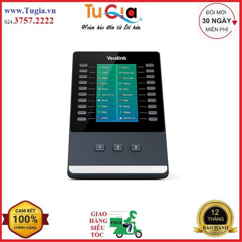 Bàn mở rộng YeaLink EXP50 cho điện thoại YeaLink IPT58V/SIPT58A/SIPT56A/SIPT54S/SIPT