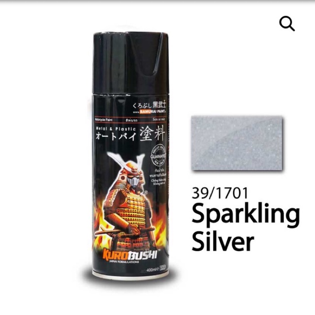 Sơn Samurai paint Bạc ánh kim - 39/1701