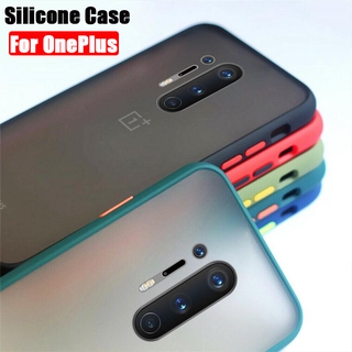 [Candy Color] Case OnePlus 7 7T 8T 8 Pro Nord Matte Cover Shockproof Soft Silicone Bumper Phone