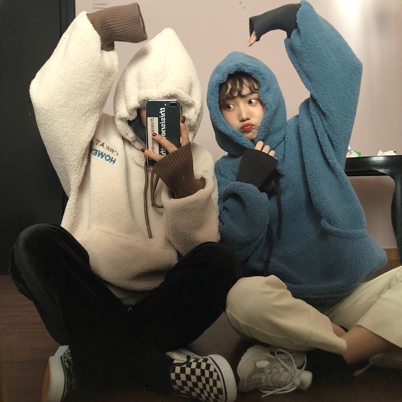 Áo Len Lông Cừu Tay Dài Thiết Kế Mới Thời Trang Mùa Đông Theo Phong Cách Hàn Quốc Dành Cho Nữ | BigBuy360 - bigbuy360.vn