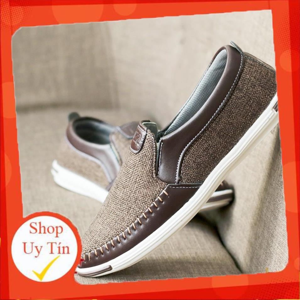 [Chuẩn Nam Tính] GIÀY LƯỜI NAM VẢY BỐ THỜI TRANG [Shop Uy Tín] | BigBuy360 - bigbuy360.vn
