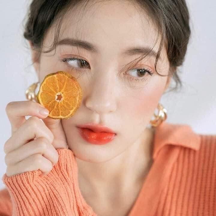 [ 01 Juicy Oh ] Son Tint Lì Romand Juicy Lasting Tint - Cam Sáng