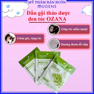 [ XẢ LỖ] Dầu Gội Thảo Dược Đen Tóc OZANA  An toàn, dễ sử dụng, hiệu quả cao HÀNG CHÍNH HÃNG GD01