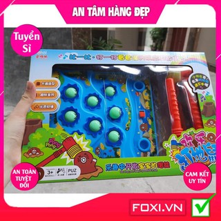 [FREESHIP HOÀN XU 50%] Bộ đồ chơi đập chuột nhiều màu-có nhạc-chạy bằng pin-rèn khả năng phản xạ nhanh nhẹn cho bé