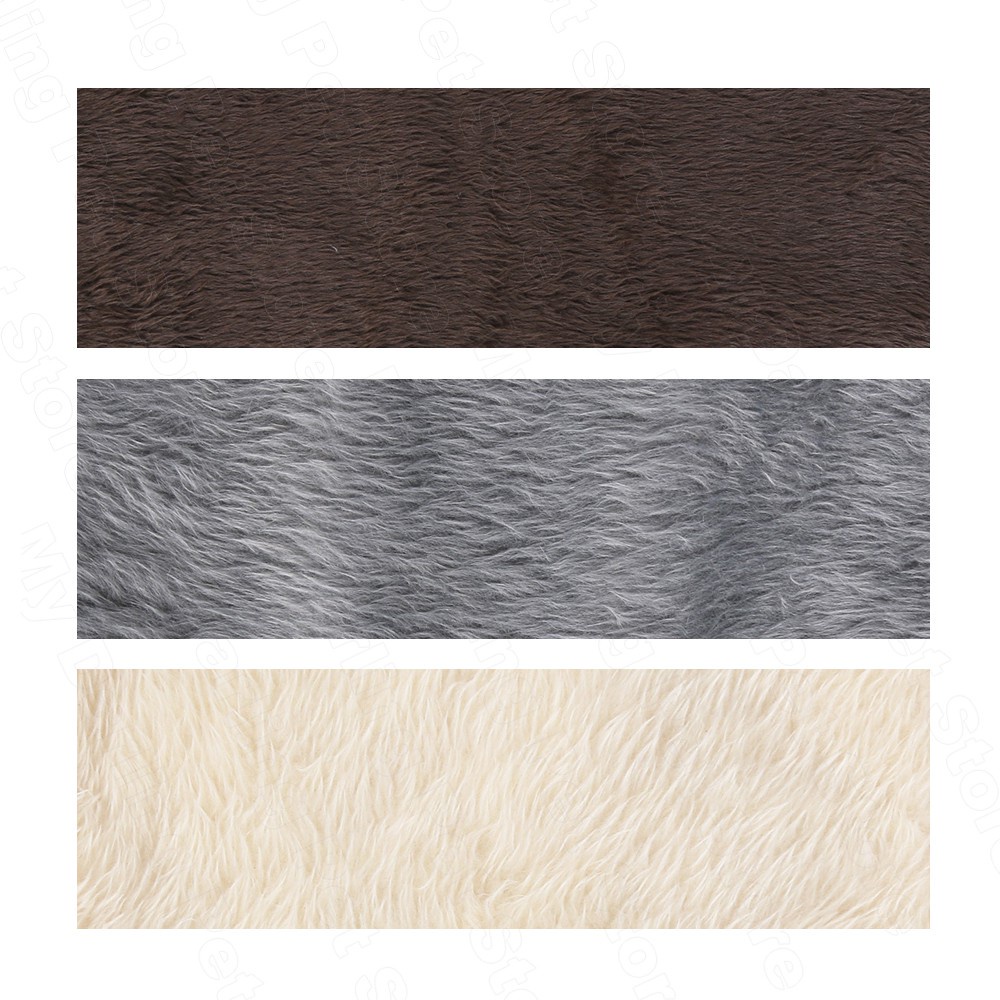 Đệm giường bằng lông thú giả ấm áp cho cún mèo cưng