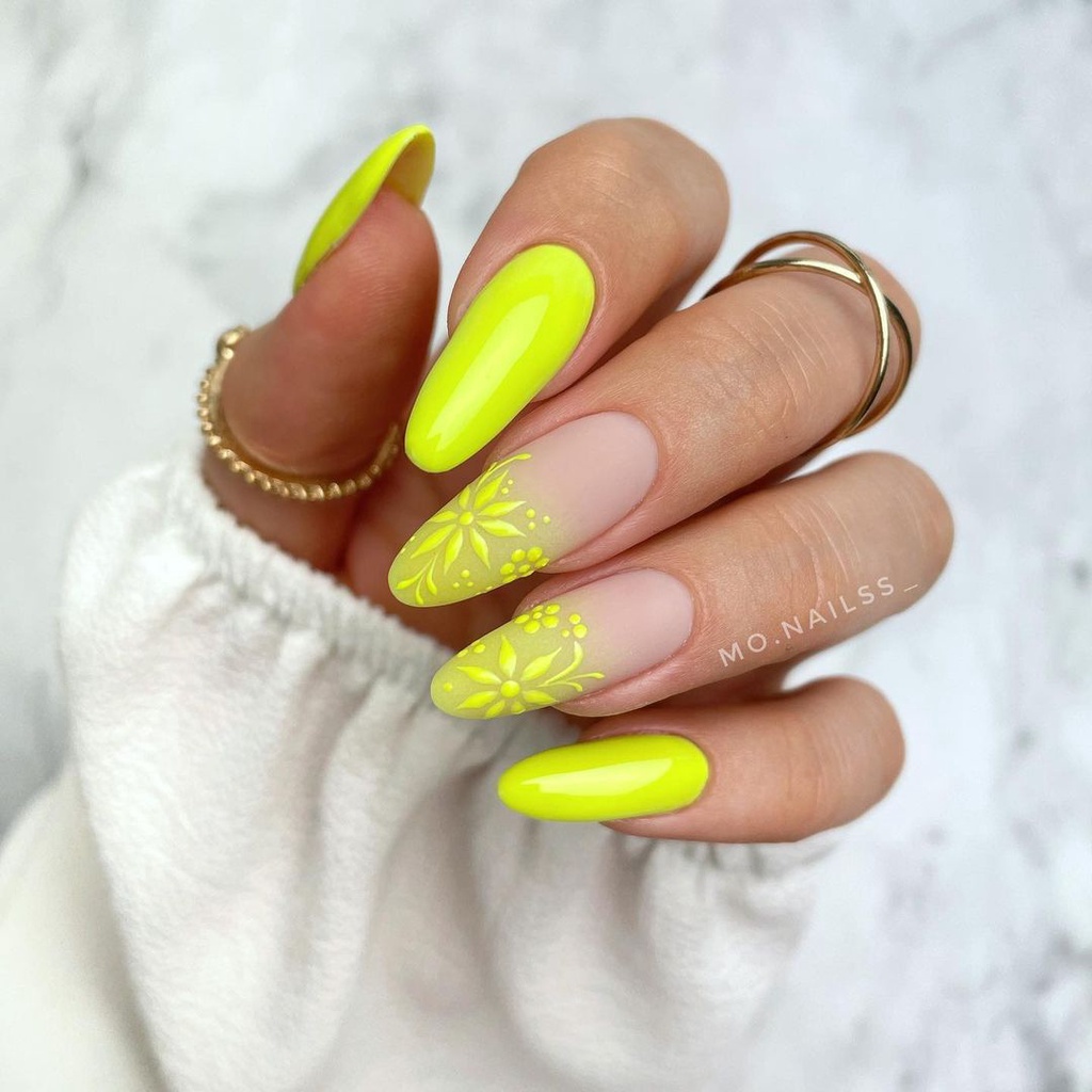 Sơn gel Vandonnie chính hãng màu vàng Neon 15ml
