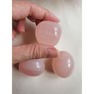 Đá thach anh hồng cuội tumbled